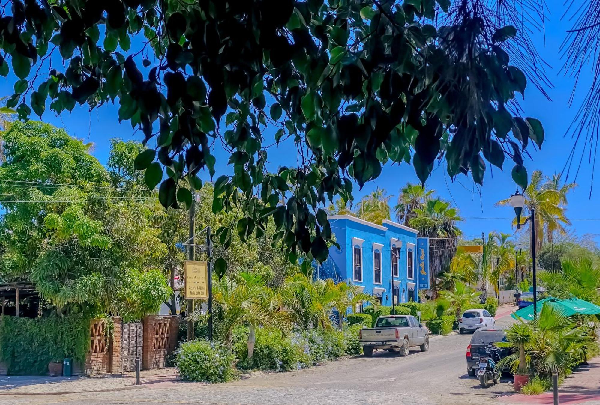 Gallo Azul Hotel, En El Corazon De Todos Santos Bagian luar foto