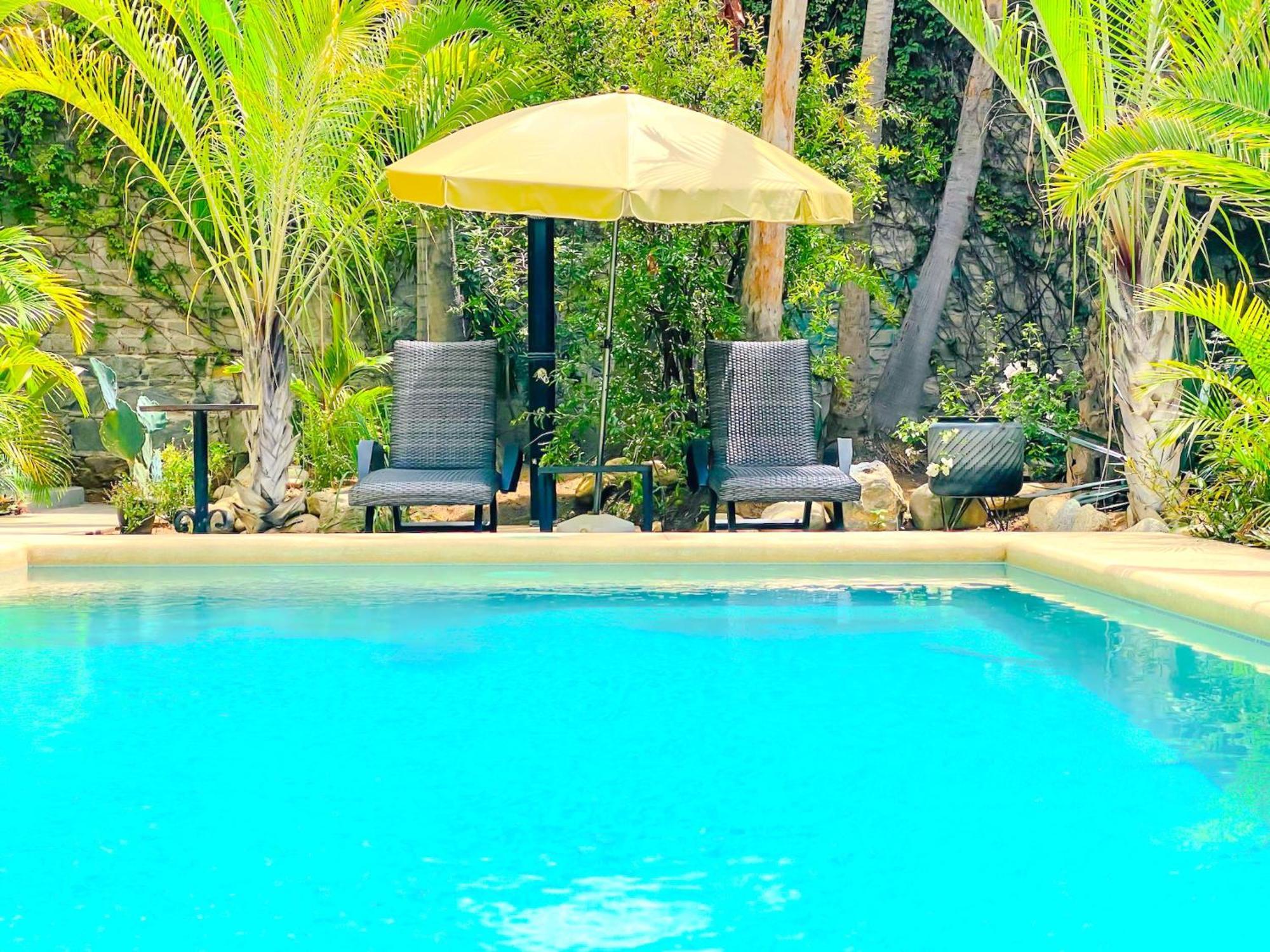 Gallo Azul Hotel, En El Corazon De Todos Santos Bagian luar foto