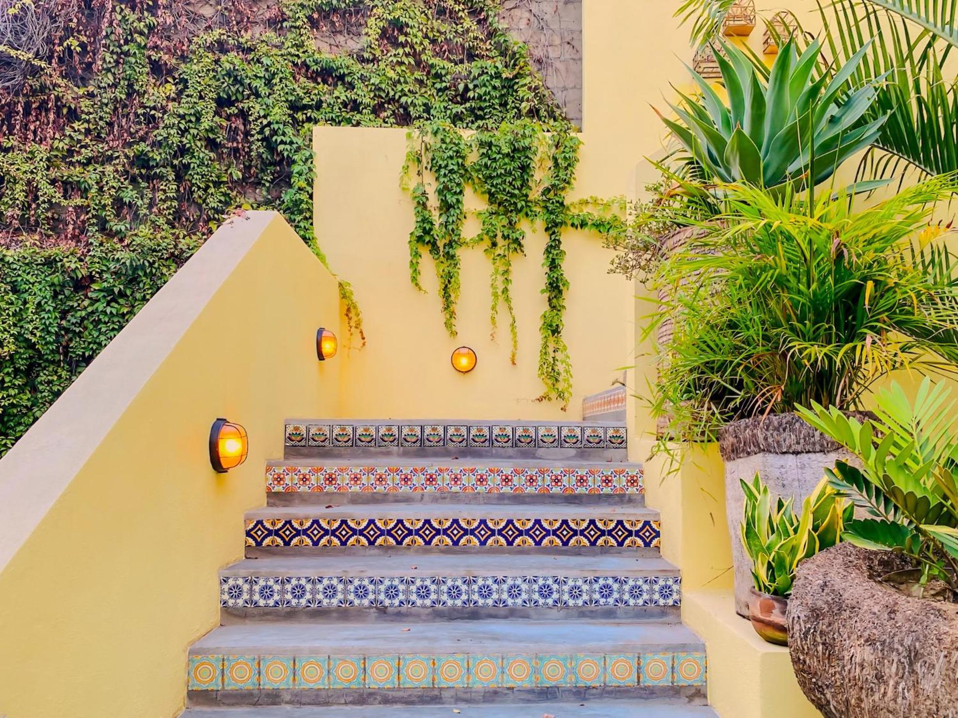 Gallo Azul Hotel, En El Corazon De Todos Santos Bagian luar foto