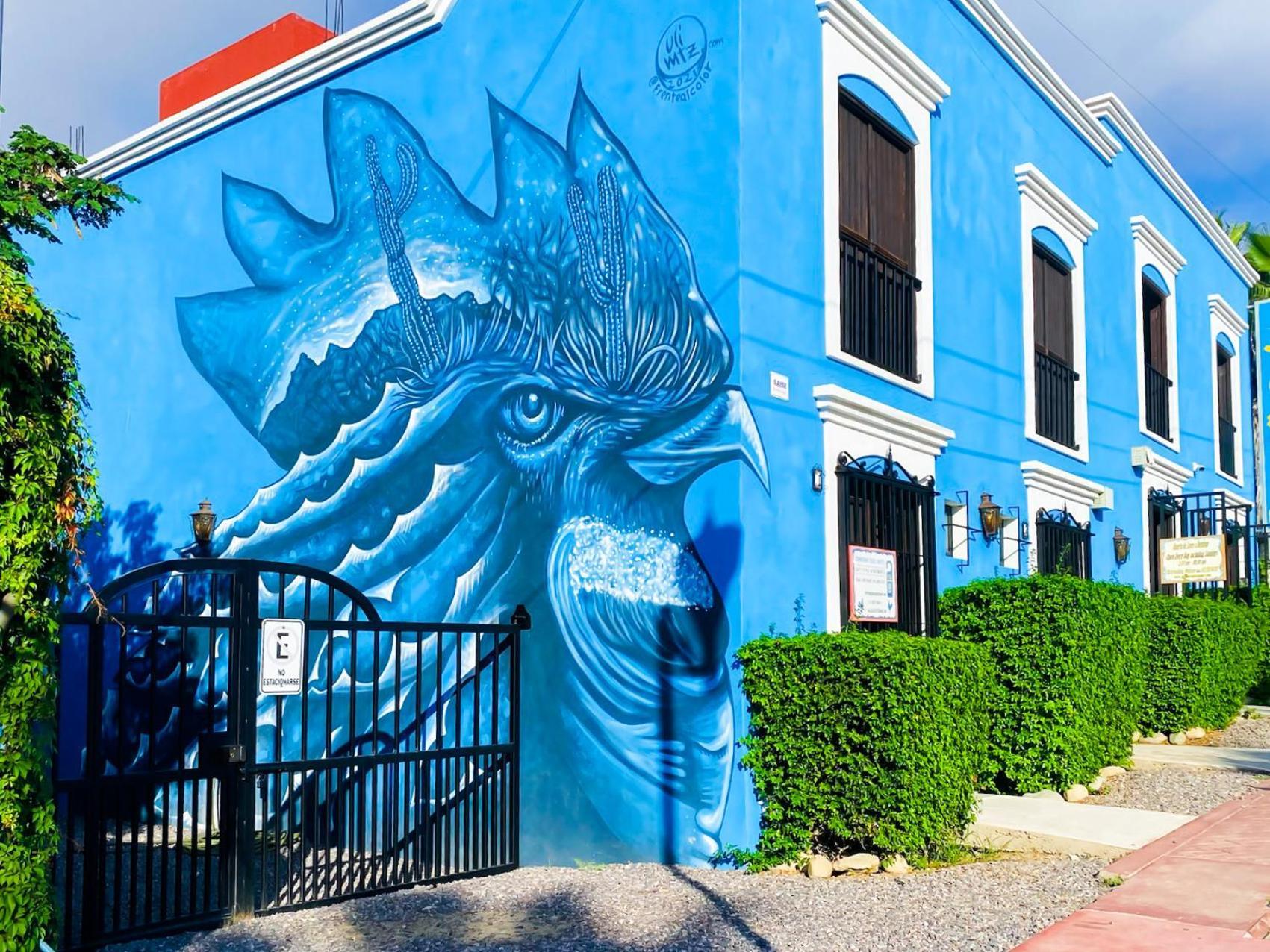 Gallo Azul Hotel, En El Corazon De Todos Santos Bagian luar foto