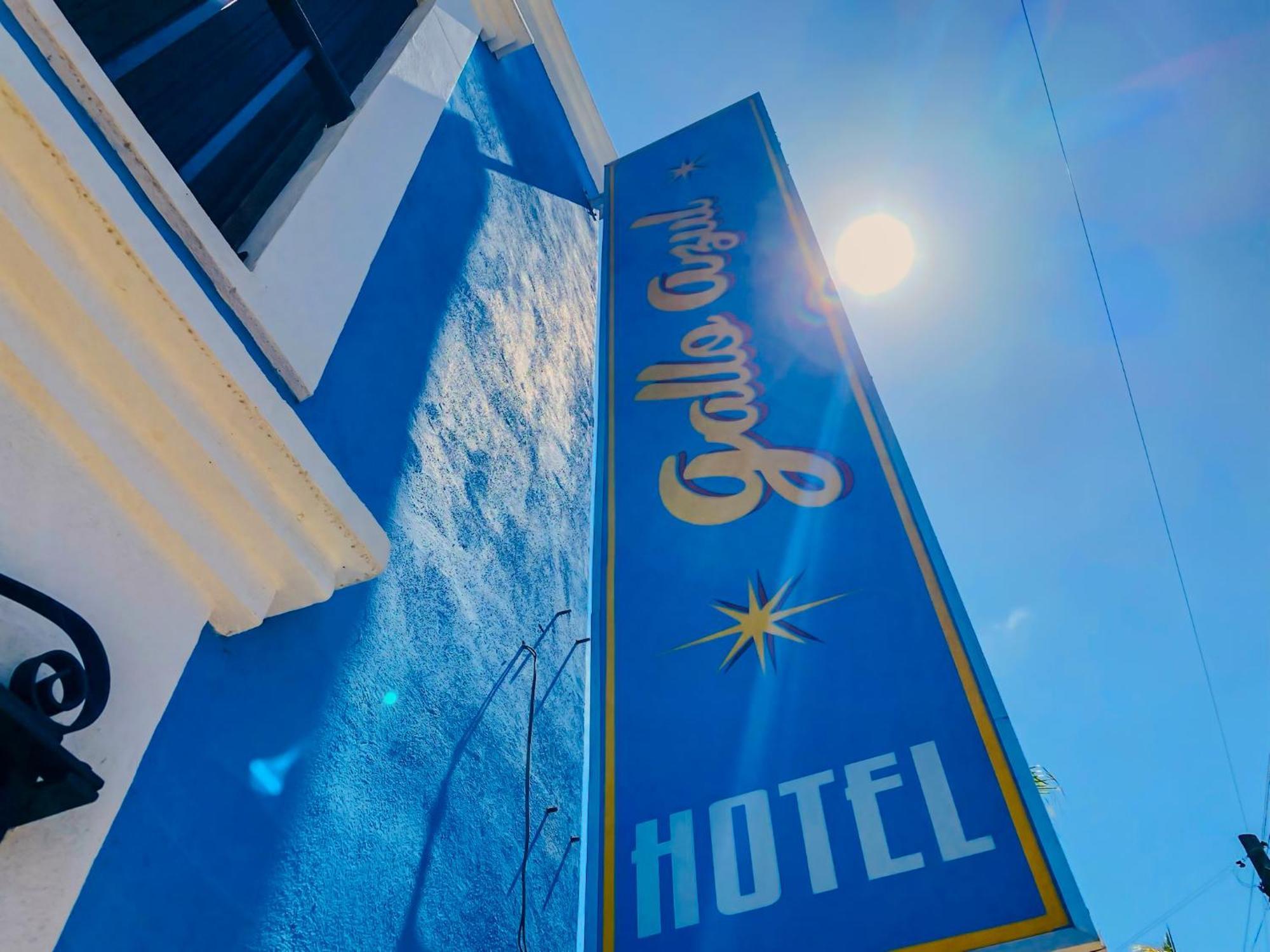 Gallo Azul Hotel, En El Corazon De Todos Santos Bagian luar foto